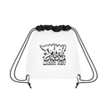 TGMF Logo Black Clear Cinch Bag
