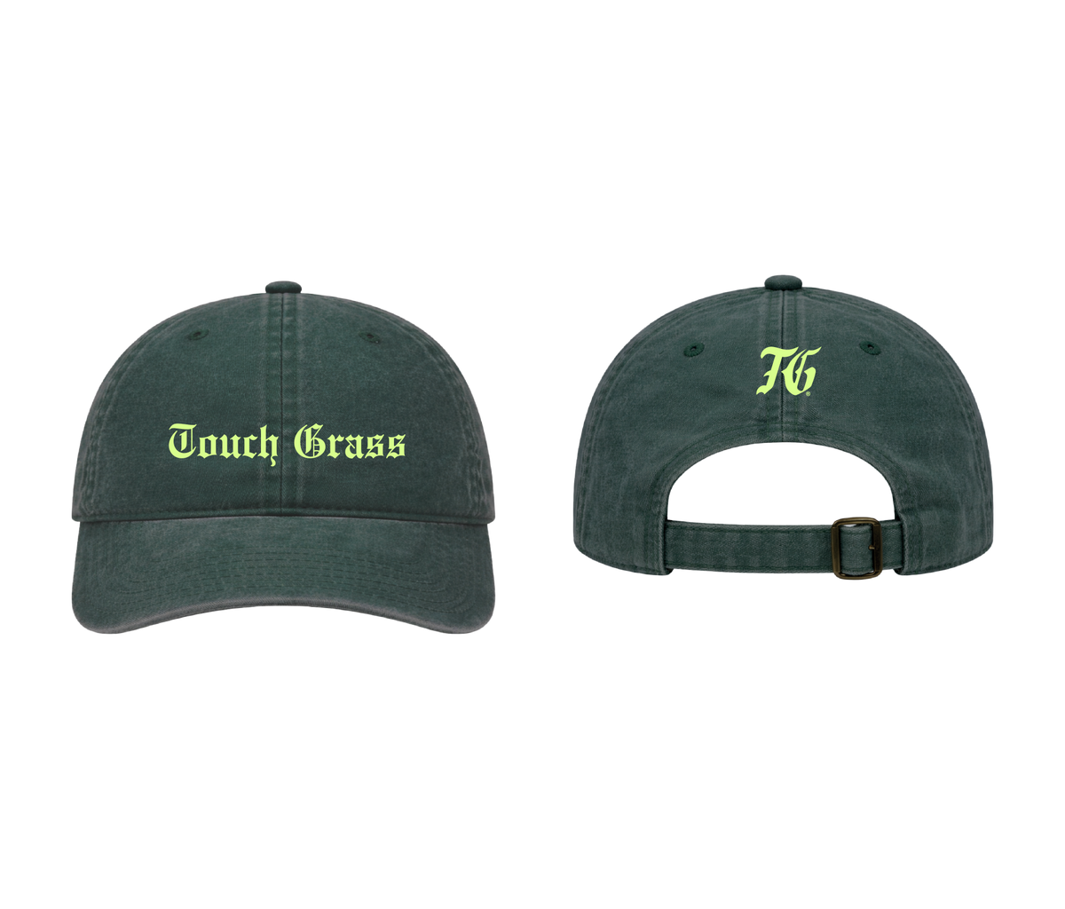 TGMF OE Basic Washed Emerald Dad Hat