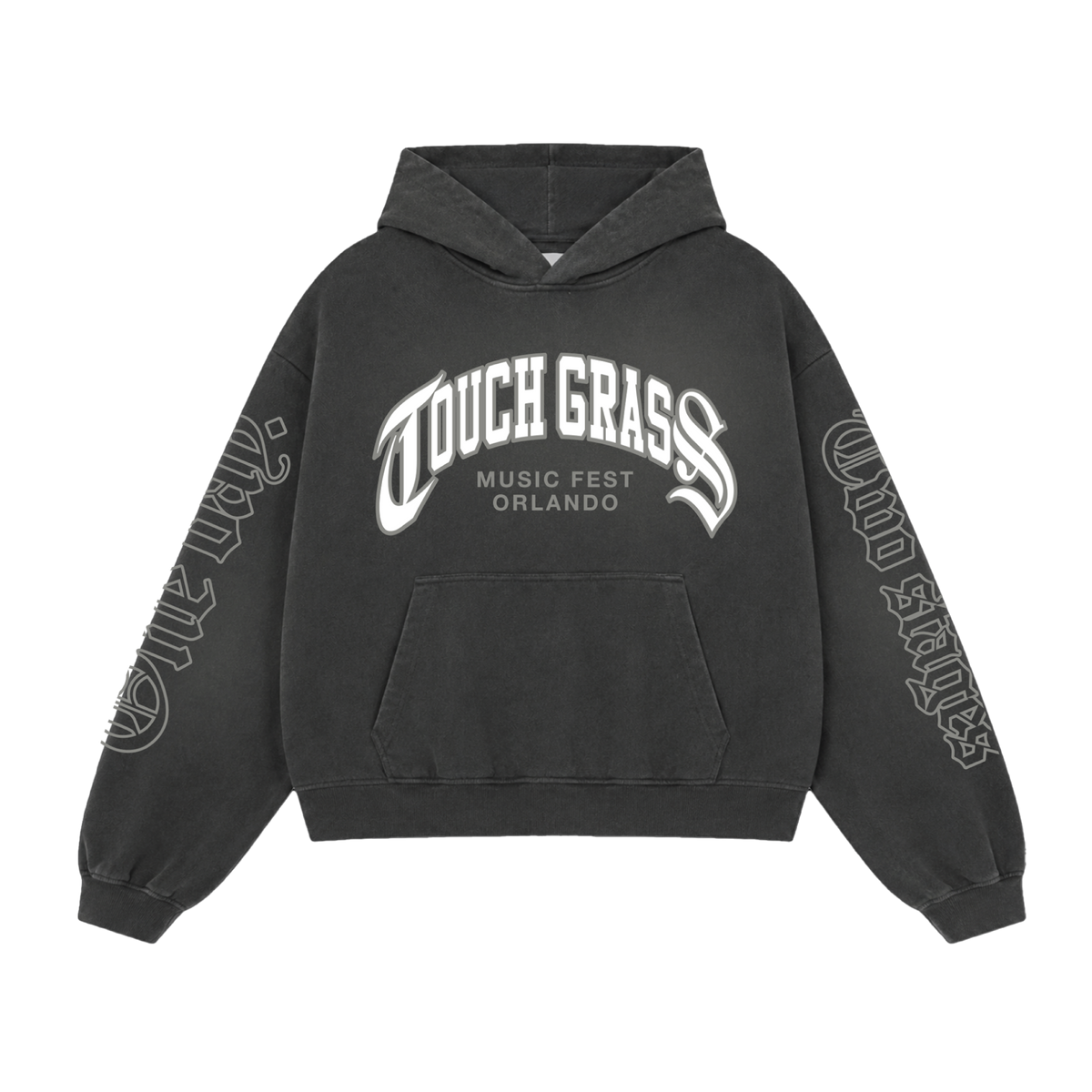 TGMF 26 Staple Washed Black Lineup Hoodie