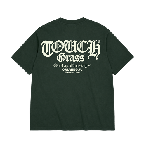 TGMF 26 Old English Moss Green Tee
