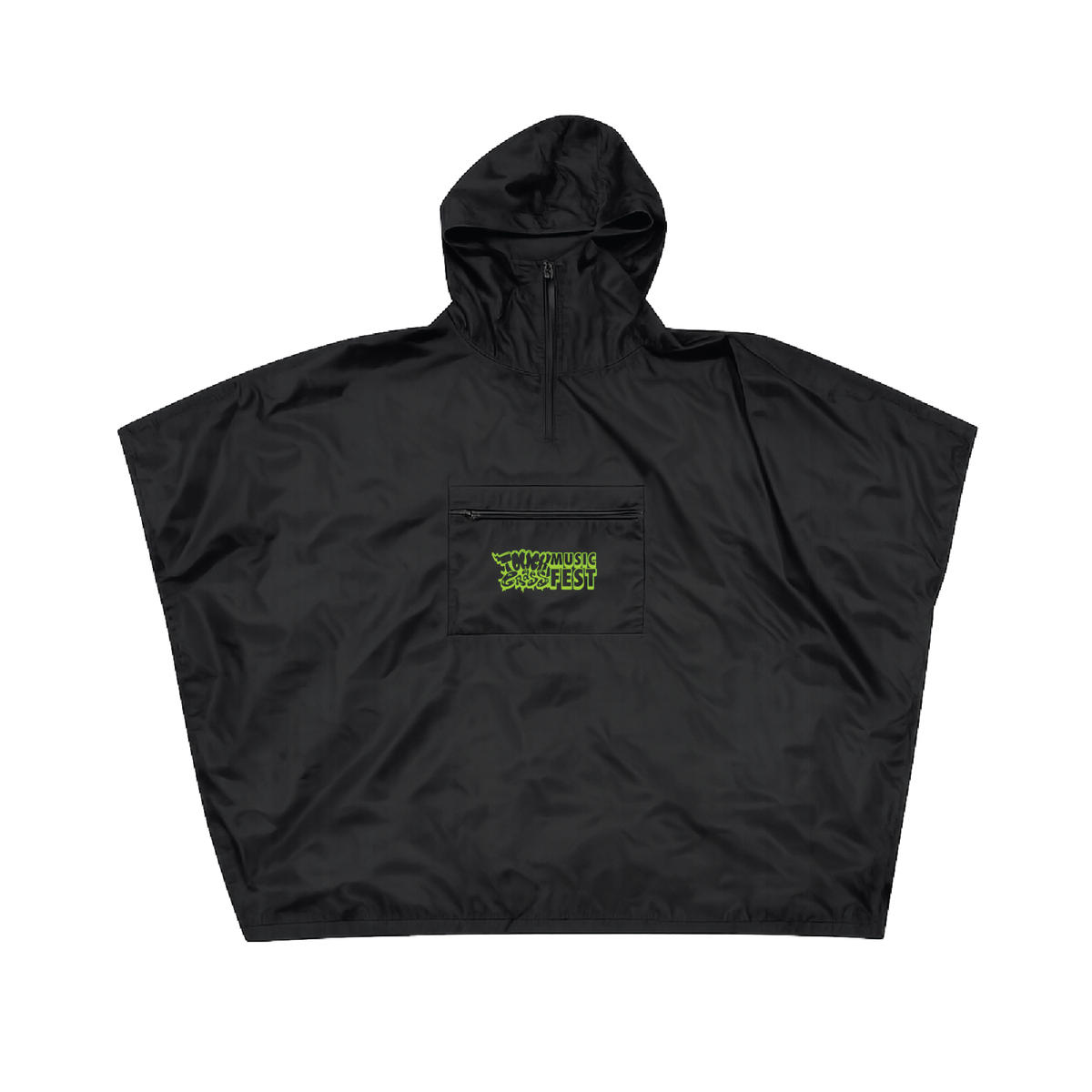 TGMF Black Poncho
