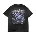 TGMF WORLD WASHED BLACK 26 LINEUP TEE