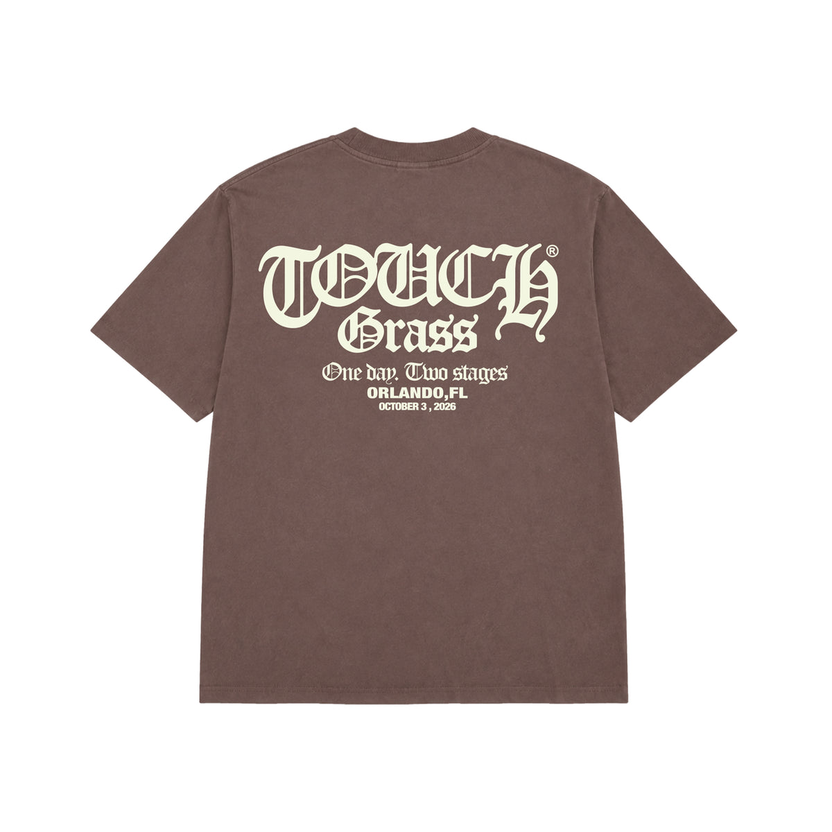 TGMF 26 Old English Mocha Tee